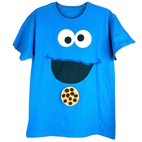 Sesame Street Cookie Monster short sleeve tshirt - Picture 1 of 8